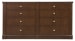 Archives - Eight-Drawer Dresser - Dark Brown
