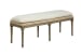 Milton - Bench - Beige / Light Brown