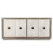 Denver - Solid Wood 4 Drawers Cabinet - Gray