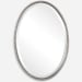 Sherise - Brushed Nickel Oval Mirror