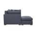 Audrey - Upholstered Sofa Chaise - Rise Navy