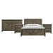 Maverick - King 4 Piece Bedroom Set With 2 Nightstands & Dresser - Antique Gray