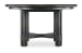 Retreat - Pole Rattan Round Dining Table With 1-20in Leaf - Dark Brown