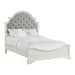 Eastwood - Youth Full Upholstered 5 Piece Bedroom Set - White