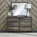 Tanners Creek - 4 Piece Bedroom Set (Queen Panel Bed, Dresser & Mirror, Chest) - Dark Gray