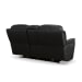 Crew - Power Reclining Loveseat With Console And Power Headrests & Lumbar - Black