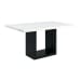 Valentino - White Counter Height Dining Table
