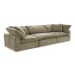 Clay - Performance Fabric Modular Sofa - Desert Sage