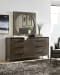 Miramar Aventura - Raphael 6-Drawer Dresser - Dark Gray