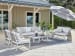 Coastal Living Outdoor - Tybee Sofa - Pearl Silver