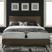 Century Modern - King Platform Bed - Walnut