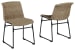 Amaris - Brown/black - Chair (2/cn)