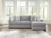 UrbanCrest - 2-Piece Sleeper Sectional With RAF Corner Chaise - Pewter