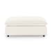 Caplan - Upholstered Ottoman - Elite Ivory
