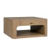 Normandy - Square Coffee Table - Light Brown