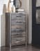 Drystan - Brown / Beige - 5 Pc. - Dresser, Mirror, Chest, Queen Panel Headboard, Nightstand