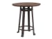 Kilimanjaro - Round Bistro Table - Dark Brown / Black