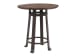 Kilimanjaro - Round Bistro Table - Dark Brown / Black