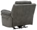 Edmar - Charcoal - PWR Recliner/Adj Headrest