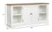 Kingston - Credenza - Whisper White And Cerused Nutmeg