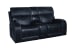 Glenwood - Power Console Loveseat Recliner With Power And Power Headrest And Lumbar (Layflat) - Ocean