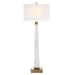 Spire - Buffet Lamp - White Marble/Brass