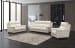 Kester - Loveseat With Power Recline And Power Headrests - Cream