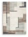Larkport - Cream / Brown / Gray - Washable Medium Rug