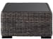 Coastal Living Outdoor - Montauk Square Cocktail Table  - Dark Brown