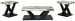 Cendill - Dark Brown / White / Black - Occasional Table Set (Set of 3)