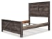 Wynnlow - Queen Crossbuck Panel Bed - Gray