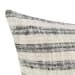 Timeless - 24" x 24" TL Linna Pillow - Natural/Black