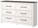 Gerridan - White - 5 Pc. - Dresser, Mirror, King Panel Bed With Sconces