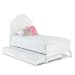 Jesse - Twin Panel Bed With Trundle - White