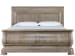 Reprise - King Sleigh Bed - Light Brown