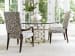 Laurel Canyon - Bollinger Round Dining Table With 60" Glass Top - Beige