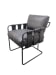 Strapling - Leather Dining Chair - Black