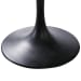 Brando - 48" Dining Table - Black / Woodtone