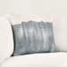 Cora - TL Pillow - Natural / Denim Blue
