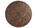 Kilimanjaro - Round Dining Table - Dark Brown / Black