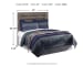 Zelen - Warm Gray - Full Panel Headboard