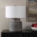 Benedet - Wash Table Lamp - Brown,Gray