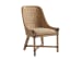 Los Altos - Keeling Woven Side Chair - Light Brown - Fabric