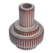 Maud - Large Stoneware Candle Holder - Red