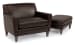 Digby - Chair And a Half - Dark Brown