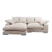 Plunge - Sectional - Beige