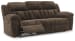 Frohn - Chocolate - Reclining Sofa