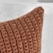 Performance Prism - 22" x 22" Pillow - Rust/Orange