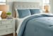 Adason - Blue / White - King Comforter Set