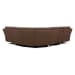 Collins - 6 Piece Sectional - Brown